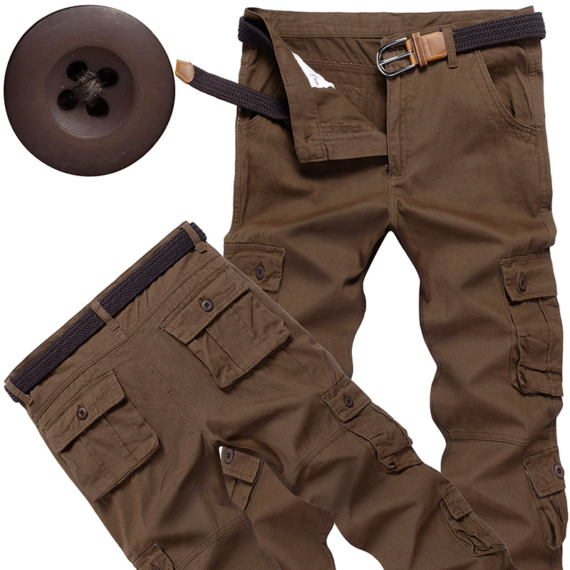 Men's Tactical Cargo Pants Cot - Cycling To Work บทวิจารณ์และราคา