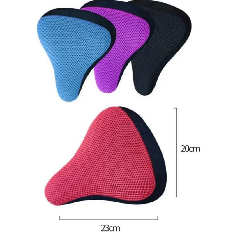 1PC 3D Soft Silicone Bike Seat - Commuting By Bike บทวิจารณ์และราคา